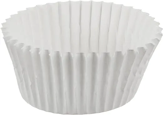 Cybrtrayd 1000 Count No.4 Glassine Paper Candy Cups, White