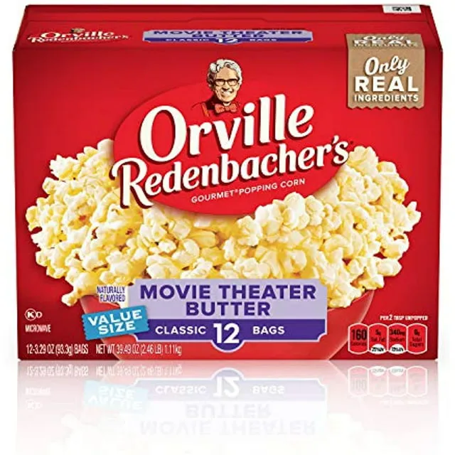 Orville Redenbacher's Movie Theater Butter Microwave Popcorn