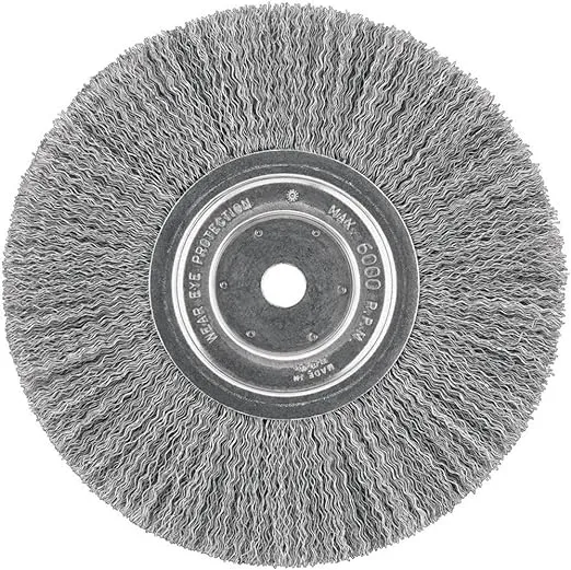 DeWalt DW4907 8" Crimped Bench Wire Wheel