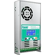 PowMr MPPT Solar Charge Controller 60 Amp 48V 36V 24V 12V Auto - Max 160VDC Input