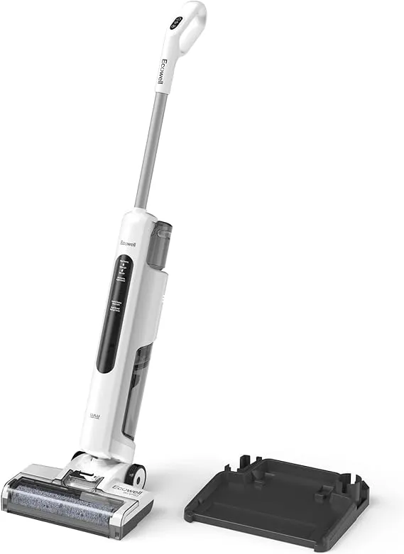 ECOWELL Cordless Vacuum Cleaner, One Cleaner and Mop with Self Cleaning, for Hard ...