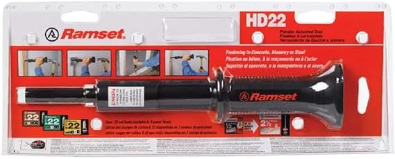 ITW Ramset 00022 HammerShot Low Velocity Powder Actuated Tool .22 Cal