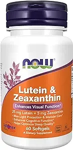 NOW- Lutein & Zeaxanthin 60 Softgels