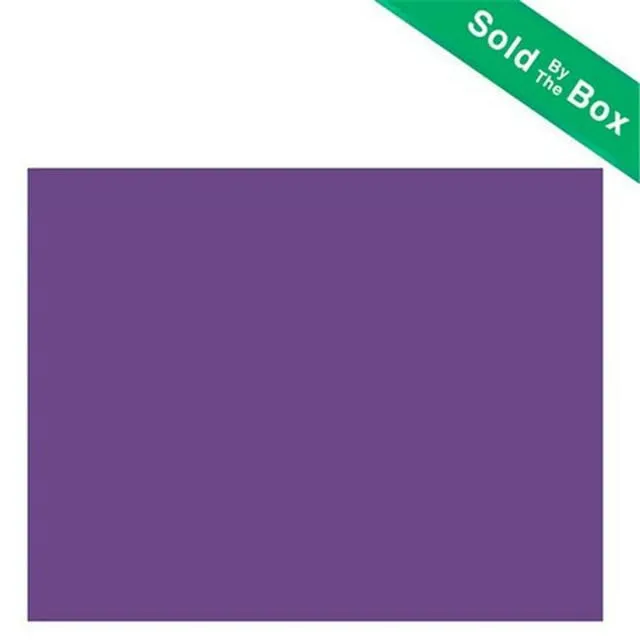 Bazic 22 inch x 28 inch Purple Poster Board Pack of - 25