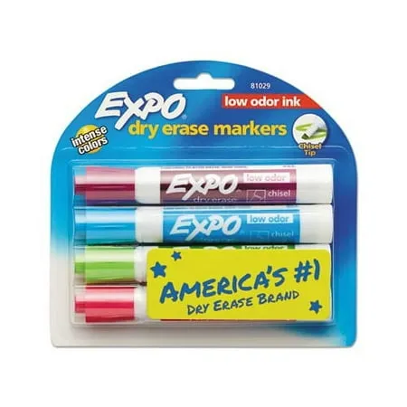 Expo Low Odor Dry Erase Chisel