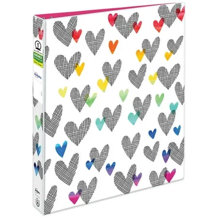 Avery + Amy Tangerine Designer Collection Binder