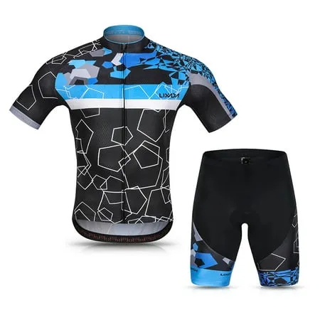 ARSUXEO Men's Short Sleeves Cycling Jersey Bicycle Biking Bike Shirt 636