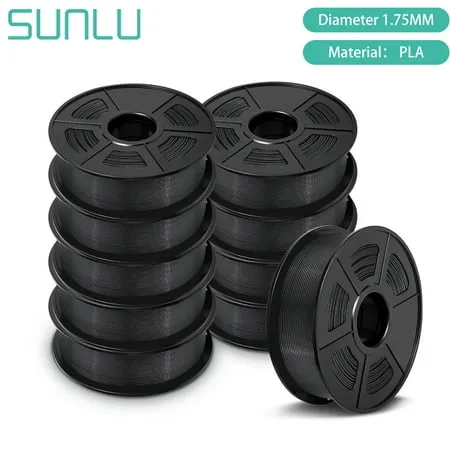 SUNLU TPU 3D Printer Filament Flexible 0.5kg Spool 1.75mm +/-0.02mm No-Tangle