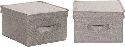 Household Essentials Fabric Storage Bins