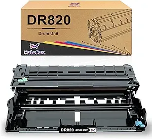 HaloFox Compatible Drum Unit Replacement for Brother DR820 DR-820 DR 820 Fit for MFC-L5900DW HL-L6200DW HL-L5100DN MFC-L5800DW MFC-L5700DW HL-L5200DWT MFC-L6700DW HL-L5200DW Printer (Black,1 Drum)