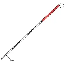 RAOMEIDE Outdoor Fire Poker for Fire Pit Camping, Campfire Poker for Fire Pit 32", Stainless Steel Fire Pit Poker Stick, Fireplace Poker Tools (Red)RAOMEIDE Outdoor Fire Poker for Fire Pit Camping, Campfi…