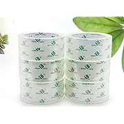 Crystal Clear Packing Tape, Packaging Tape Refill Rolls, 6 Rolls 2Mil x1.88 6...