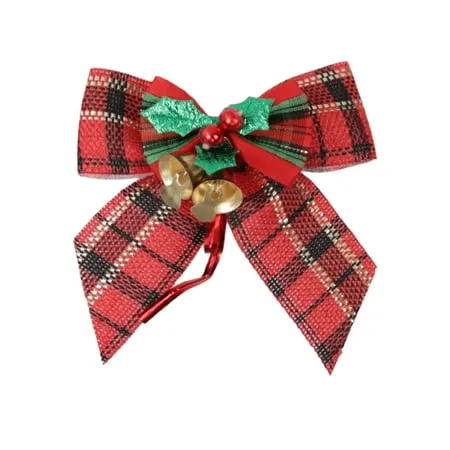 Ribbli Christmas Ribbon Wired, Green Plaid Ribbon 2-1/2 inch x Continuous 10 Yard, Christmas Tree Ribbon for Topper Bow,Christmas Wreath and Swag,Tree Decoration,Gift Wrapping