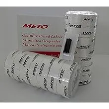 Meto Labels 2200/2 Line White to Suit