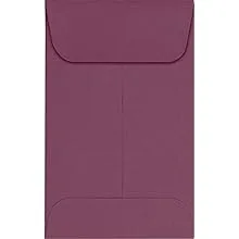 LUX #1 Coin Envelopes (2 1/4 x 3 1/2) 50/Pack Vintage Plum (LUX-1CO-104-50)