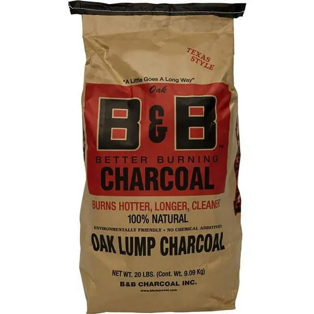 B&B Charcoal Oak Lump Charcoal