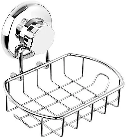 HASKO accessories Suction Cup Shower Caddy - Basket for Shampoo, Conditioner, So