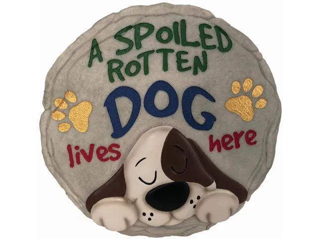 Spoontiques Spoiled Dog Stepping Stone