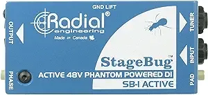 Radial StageBug SB-1 1-channel Active Instrument Direct Box