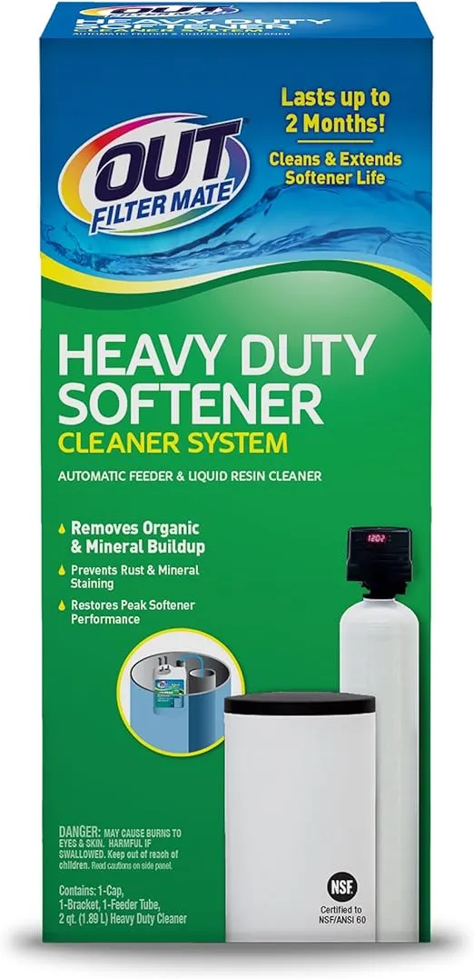 Filter-Mate OUT Filter Mate Heavy Duty Water Softener Cleaner System Kit