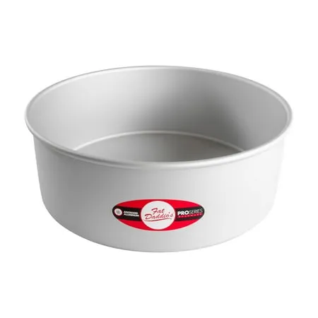 "Fat Daddio's PRD-114 Aluminum 16 Gauge Round Solid Bottom Cake Pan"