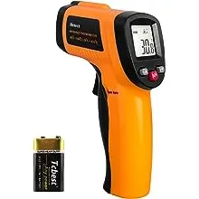 Infrared Thermometer, Helect Non-Contact Digital Laser Infrared Thermometer Temperature Gun -58f to 1022F (-50c to 550c) with LCD Display