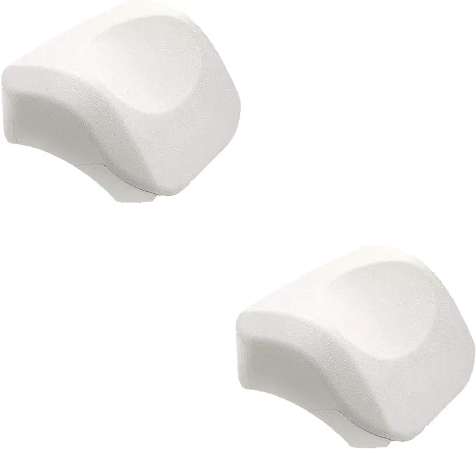 Intex PureSpa Cushioned Foam Headrest Pillow Hot Tub Spa Accessory, White (2-Pack)