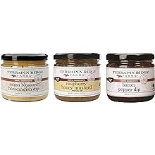 Terrapin Ridge Farms Gourmet Gift Dip Variety Sampler Set for Charcuterie Boards ...