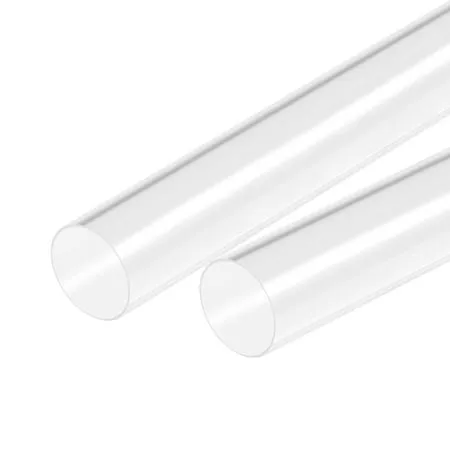 Acrylic Pipe Clear Round Tubing 42mm ID 45mm OD 18 for Lamps and Lanterns Water Cooling System 2pcs