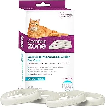 Comfort Zone Calming Pheromone Cat Collar