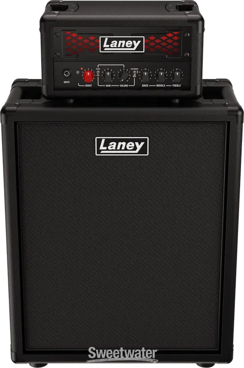 New  Laney Ironheart Foundry Leadrig 65-watt Amplifier Head and 1 x 12-inch Cab