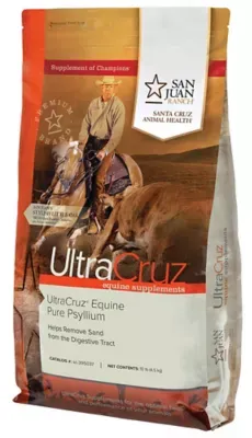 UltraCruz Equine Pure Psyllium Supplement for Horses, 10 lb (45 Day Supply)