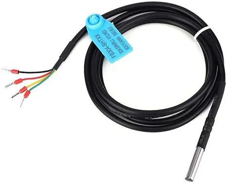 Acogedor Digital Temperature and Humidity Sensor Probe, IP67, Sht3X, I2C Output.