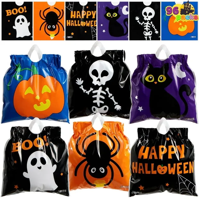  Halloween Treat Drawstring Candy Gift Bags