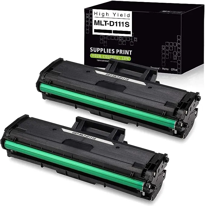 JAR-JAR-BO Compatible Toner Cartridge Replacement for Samsung MLT111S MLT-D111S MLTD111S D111S (Black, 2-Pack)