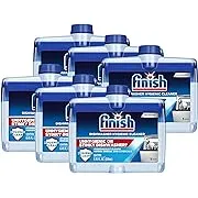 Finish Dual Action Dishwasher Cleaner: Fight Grease & Limescale, Fresh, 8.45 oz (Pack of 6)