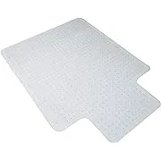  Office Chair Mat for Carpet, Under Desk Protector, Carpet Grips, Single Clear