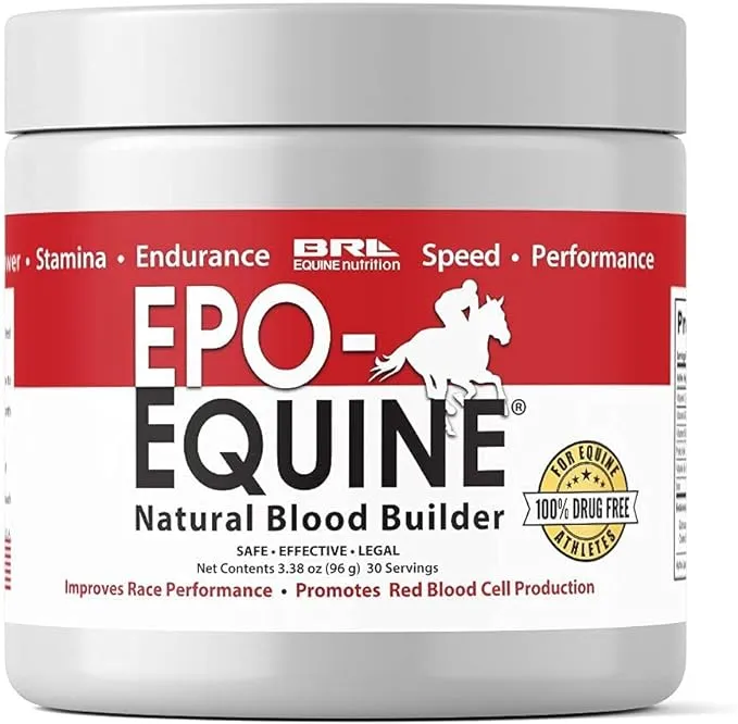 EPO Equine Formula 30 Servings Equine Endurance Supplement 3.38 oz.