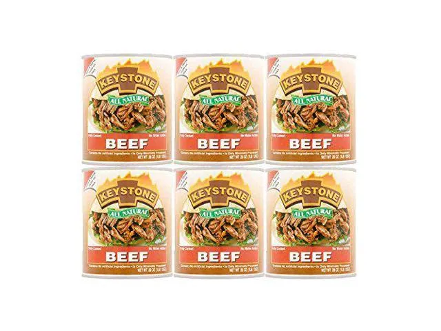 Keystone All Natural Beef 28 Oz (PACK OF 6)