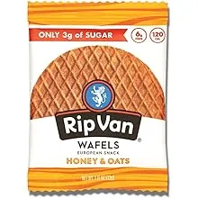 Rip Van Wafels Non-GMO European Snack Honey and RVW00336