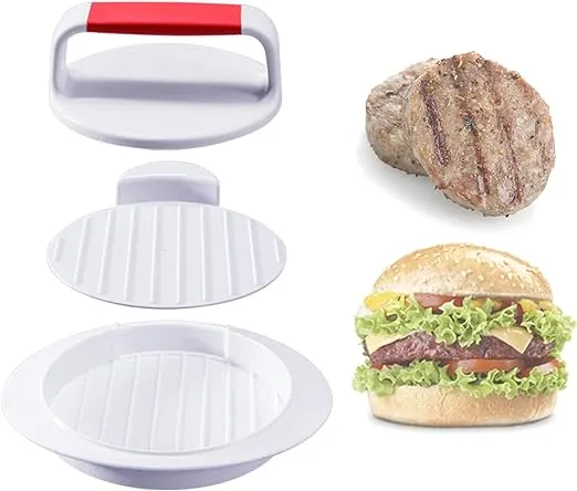 Hamburger Press Patty Maker Burger Press Mold Perfectly Sized 5\x9d Burger Mold Rin