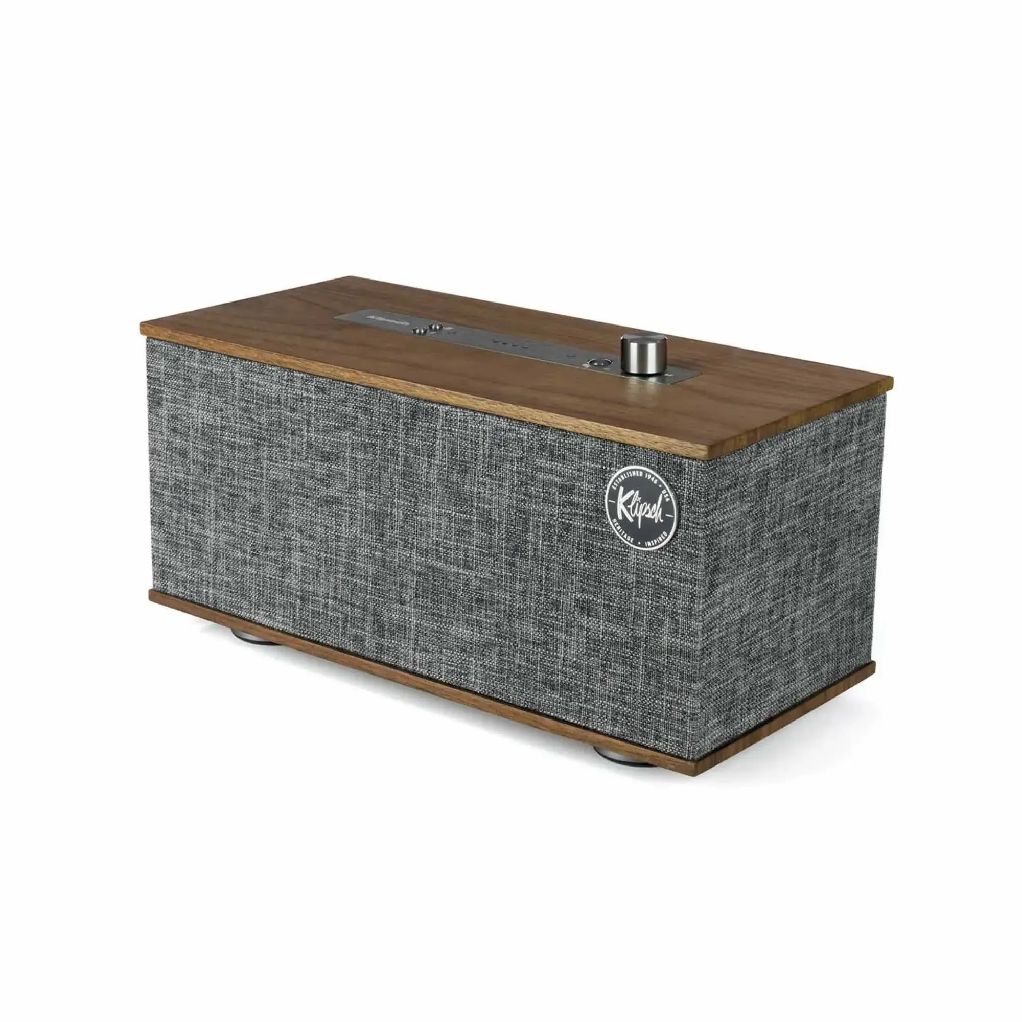 Klipsch  The One II Bluetooth Tabletop Speaker - Walnut