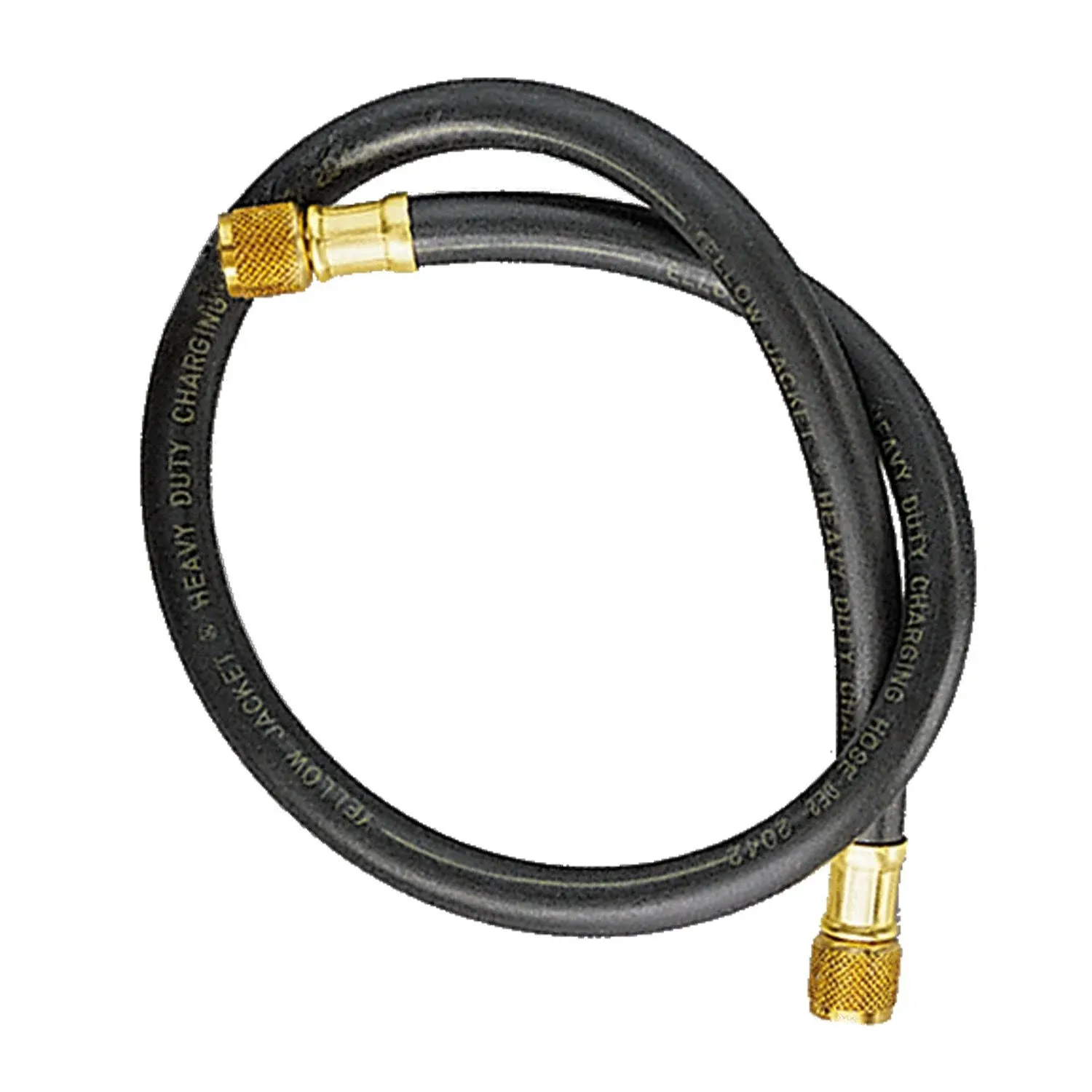 Yellow Jacket 15872 Plus II Heavy Duty Charging Hose 1/2 Flare x 1/2 Flare 72 Inches