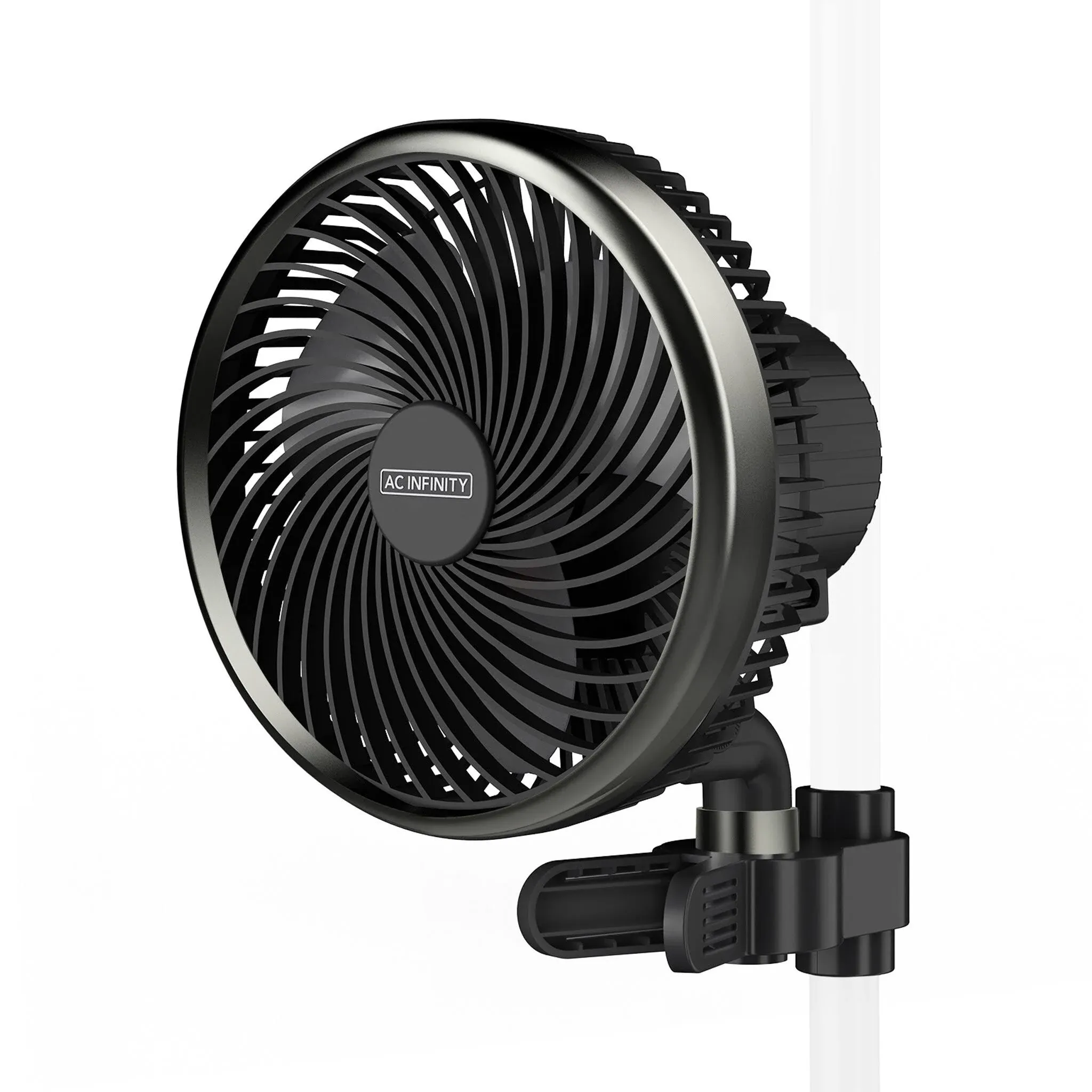 AC Infinity - Cloudray A9, Grow Tent Clip Fan 9” with 10 Speeds, EC-Motor, Manual Swivel