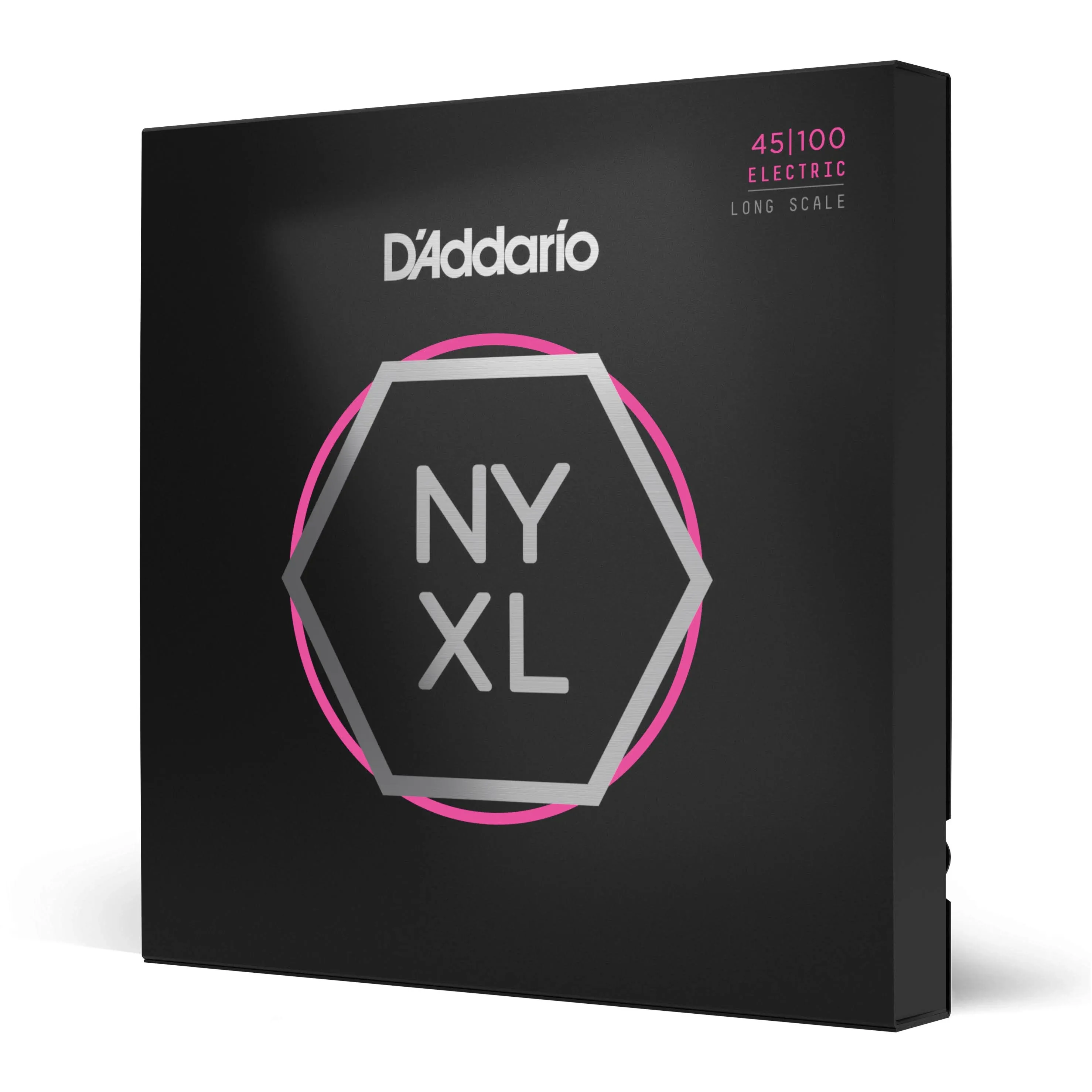 D'Addario Bass Guitar Strings - NYXL Bass Strings - NYXL45100 - Unrivaled Strength, Tuning Stability, Enhanced Response - For 4 String Bass Guitars - 45-100 Regular Light, Long Scale