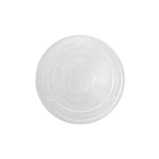 Karat Earth 12-24oz PLA Eco-Friendly Flat Lids (98mm) - 1,000 ct