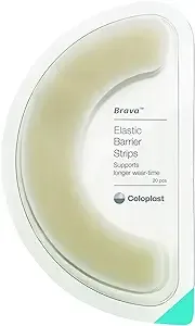 Brava Elastic Barrier Strips Pack Of 20 Moisture Absorbent Wound Dressing