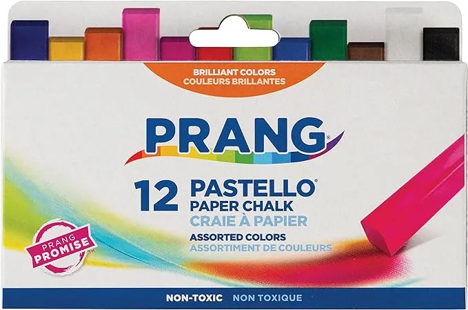 Prang Pastello - Colored Paper Chalk (dix-10441) (dix10441)