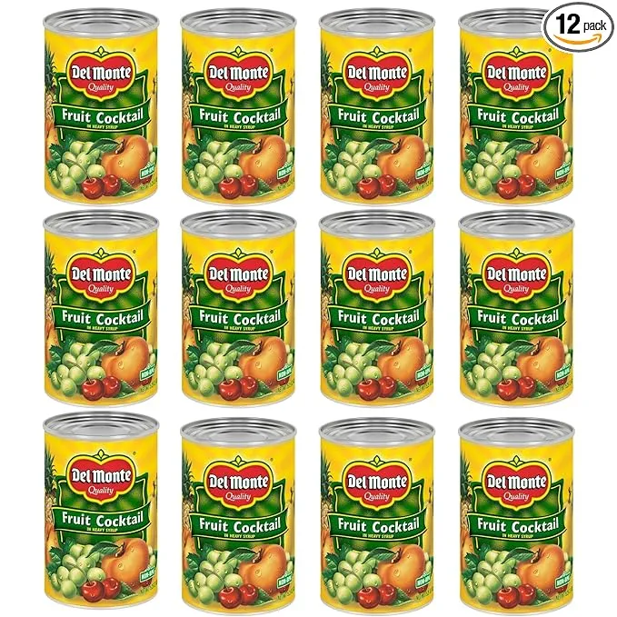 Del Monte in Heavy Syrup Fruit Cocktail-15.25 oz.-12/Case MPN#2000839