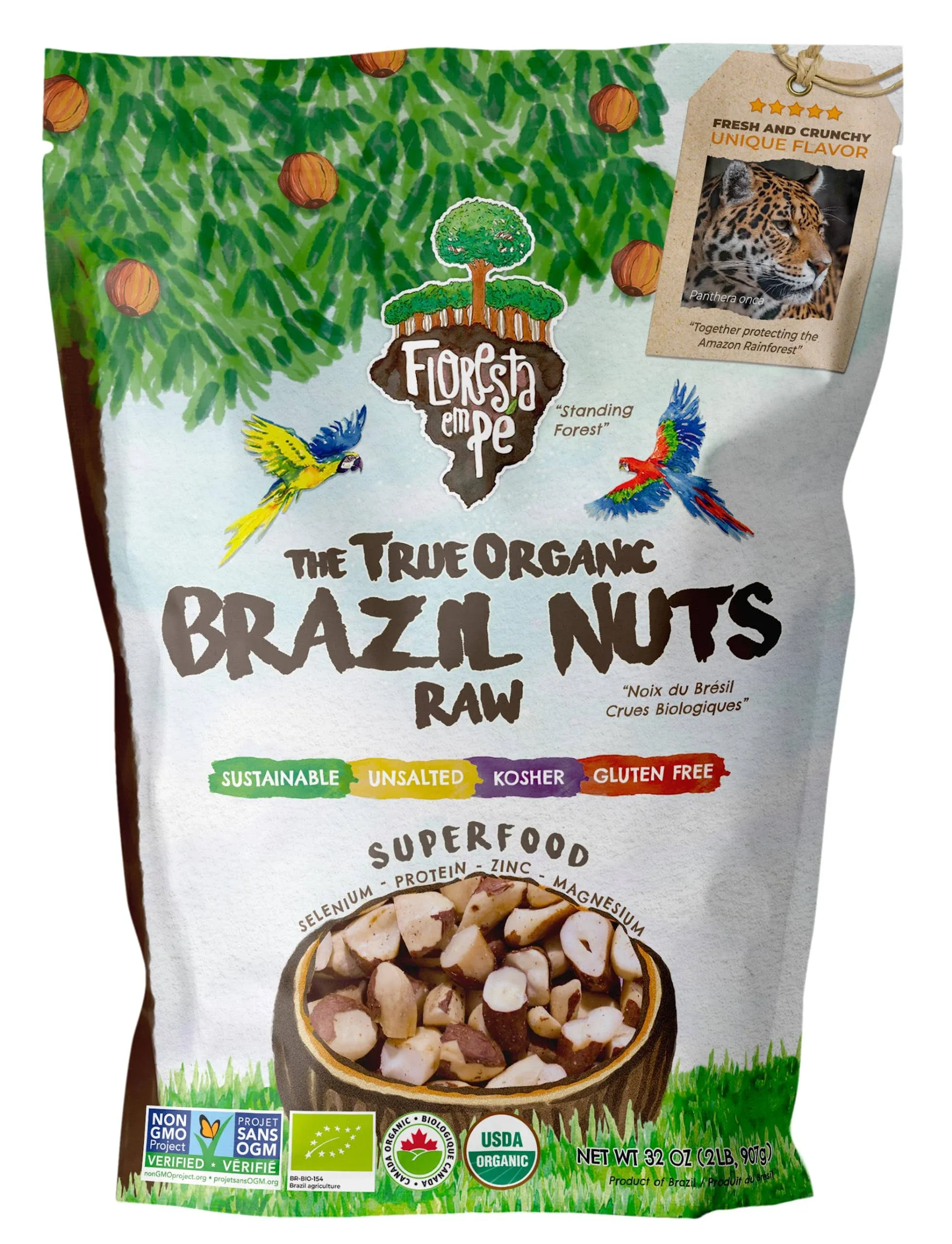 The True Organic Premium Brazil Nuts